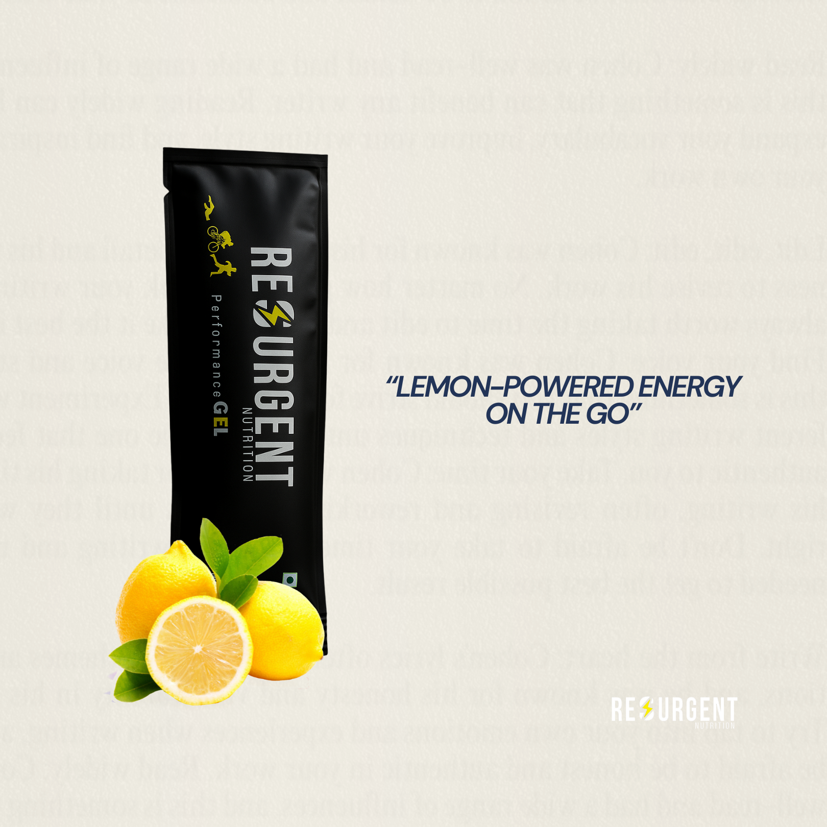 Performance Gel (Lemon Flavour) - Image 5